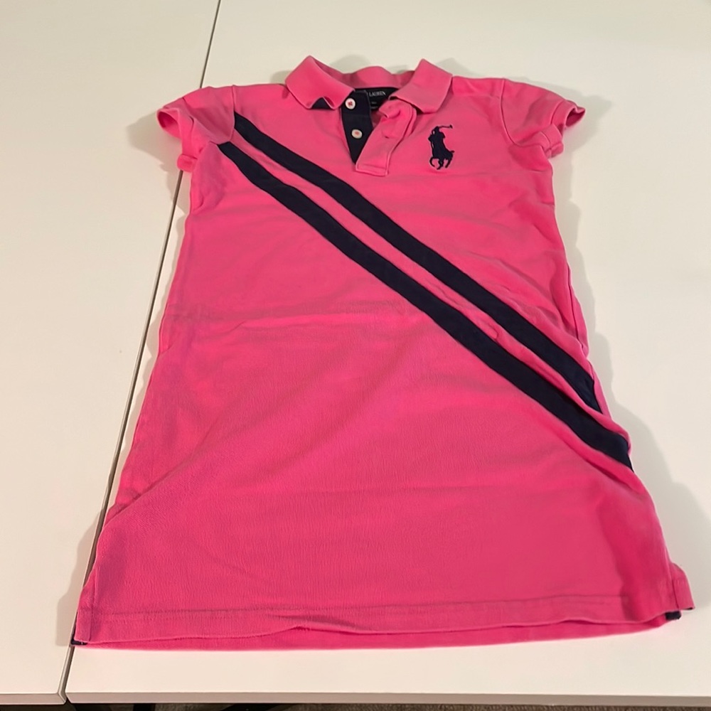 Ralph Lauren girls polo dress size 8-10